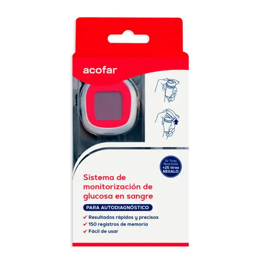 Glycomètre Acofar Système de surveillance de la glycémie