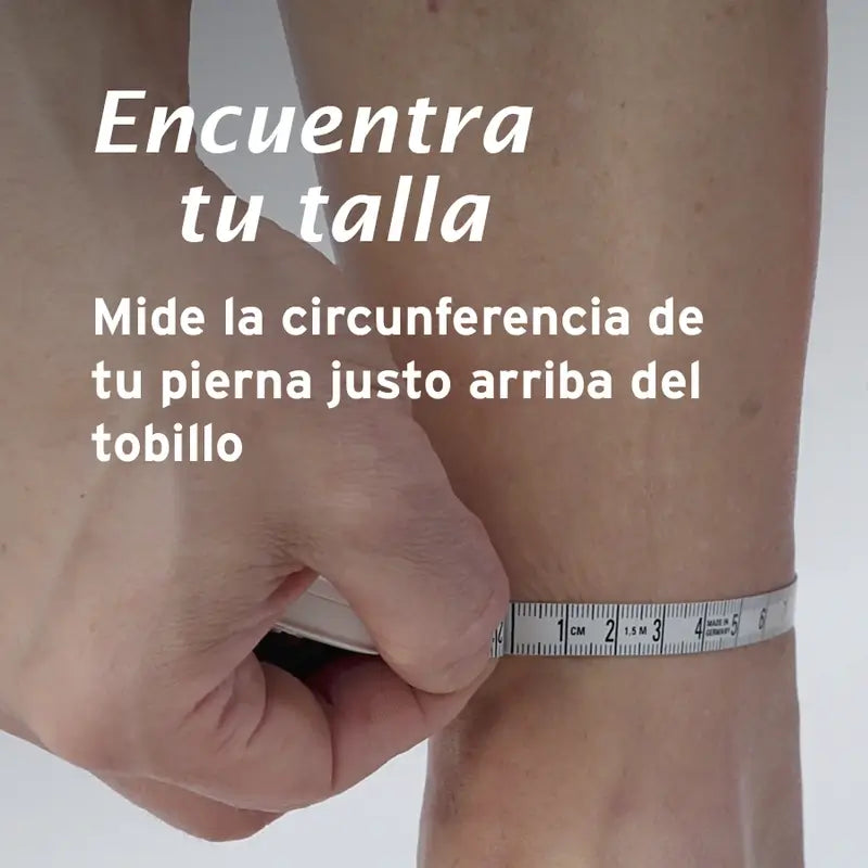 Actimove Chevillère élastique avec sangle de stabilisation réglable, couleur noire, taille M