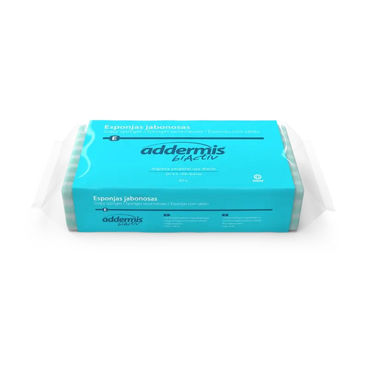 Addermis Biactiv Eponge nettoyante quotidienne, 20 unités