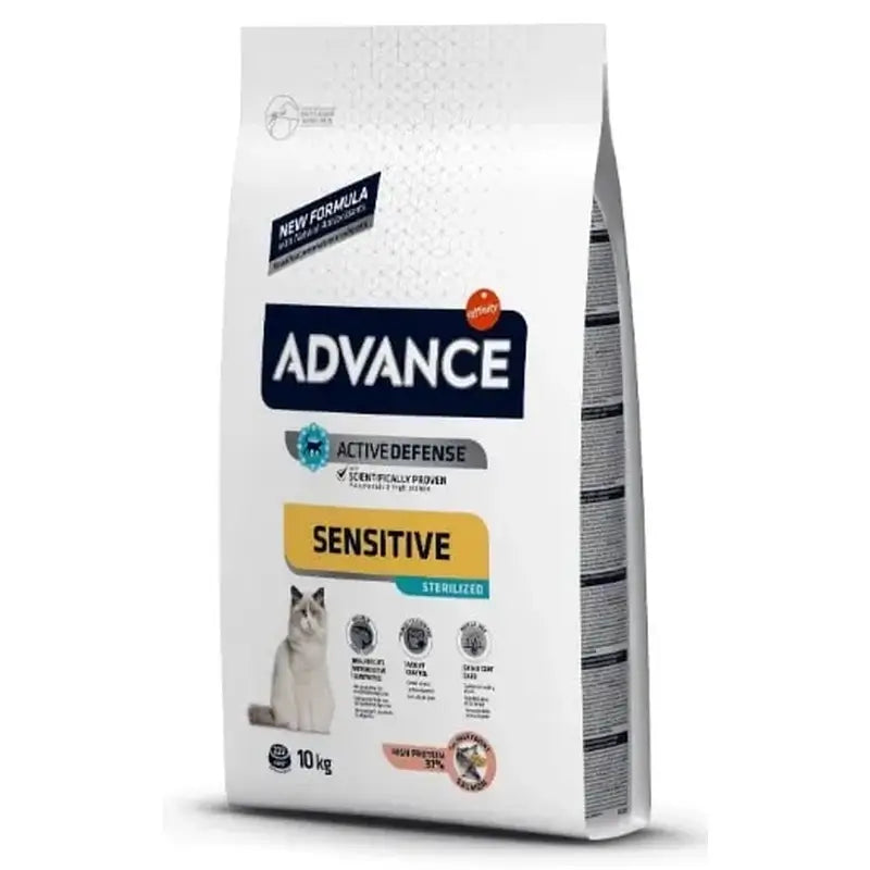 Advance Feline Adult Sterilised Sensitive 1,5Kg, nourriture pour chats
