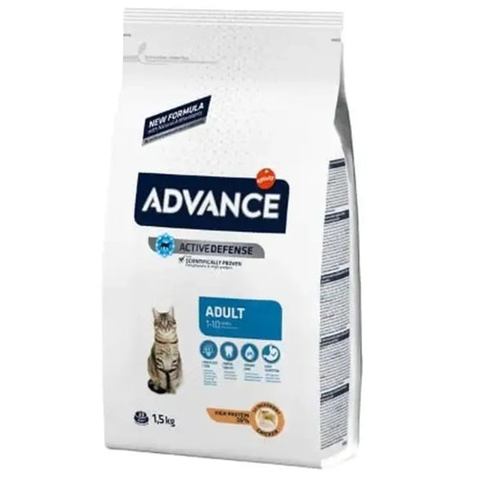 Advance Feline Adult Chicken Rice 1,5Kg, nourriture pour chats