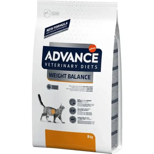 Advance Vet Feline Adult Weight Balance 8Kg, nourriture pour chat