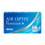 Air Optix Plus Hydraglade Lentilles de contact sphériques mensuelles, 3 unités