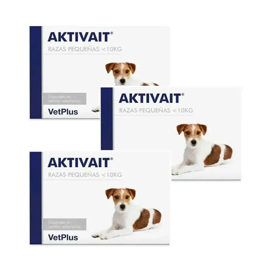 Aktivait Chiens de Petite Race Blister, Pack 3 x 60 Comprimés