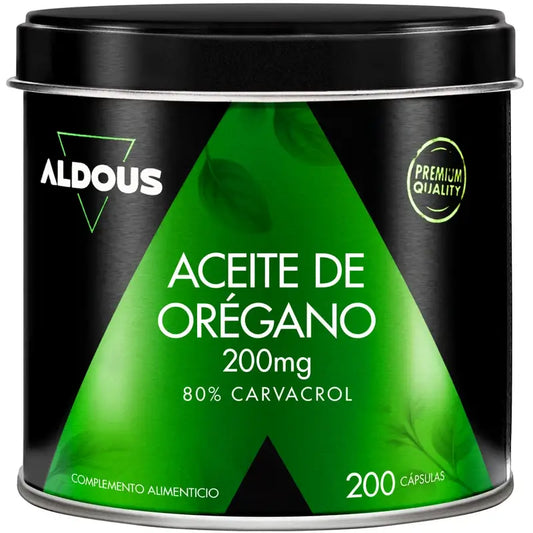 Aldous Bio Huile d'Origan, 200 perles
