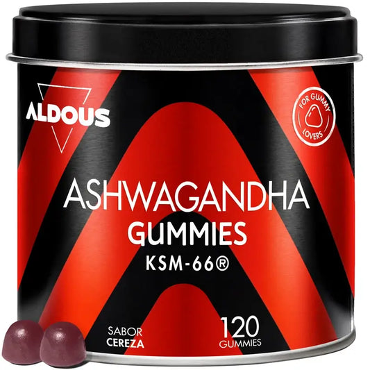 Aldous Bio Ashwagandha Ksm-66 , 120 gommes