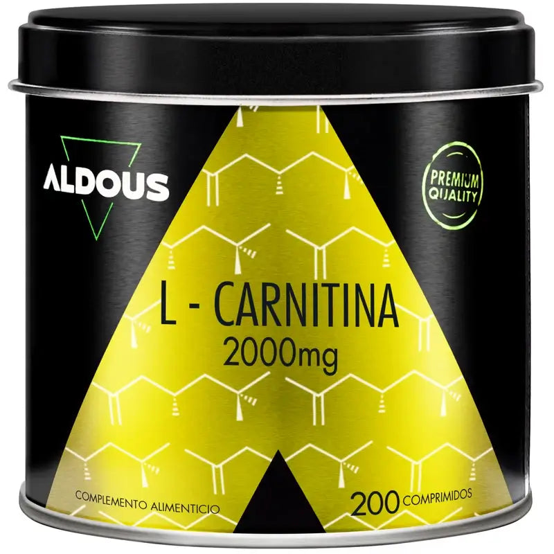 Aldous Bio Bio L Carnitine 2000Mg Pre Workout & Muscle Recovery Supplement, 200 Comprimés