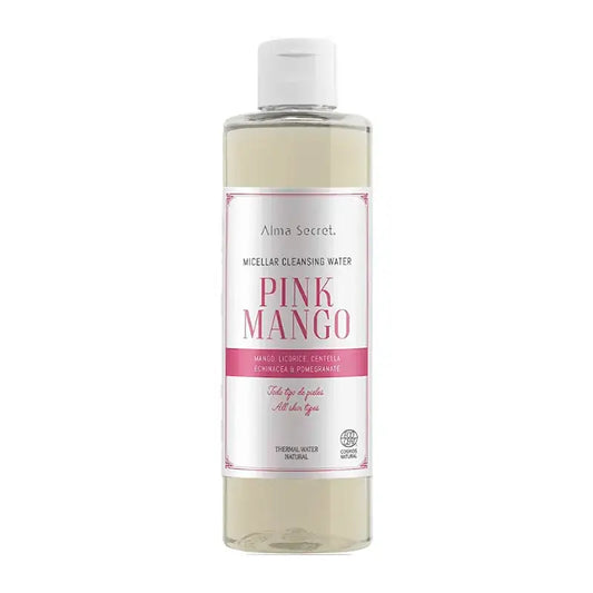 Alma Secret Pink Mango Eau micellaire à la mangue, à la réglisse, à la centella et à la grenade