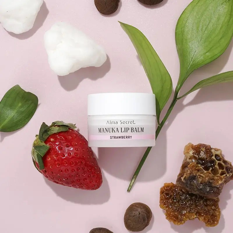 Alma Secret Inca Inchi & Manuka Baume à lèvres - Fraise - -...