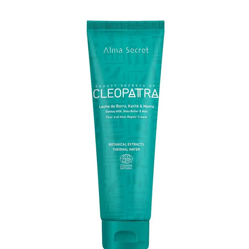Alma Secret Cleopatra-Heel Moisturiser avec du lait d'ânesse, de l'avocat et de la menthe