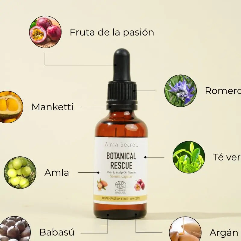 Alma Secret Botanical Rescue Hair Serum (sérum capillaire de sauvetage botanique)