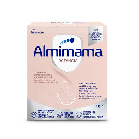 Almimama Complément alimentaire pour l'allaitement, 30 Sachets de 2 grammes