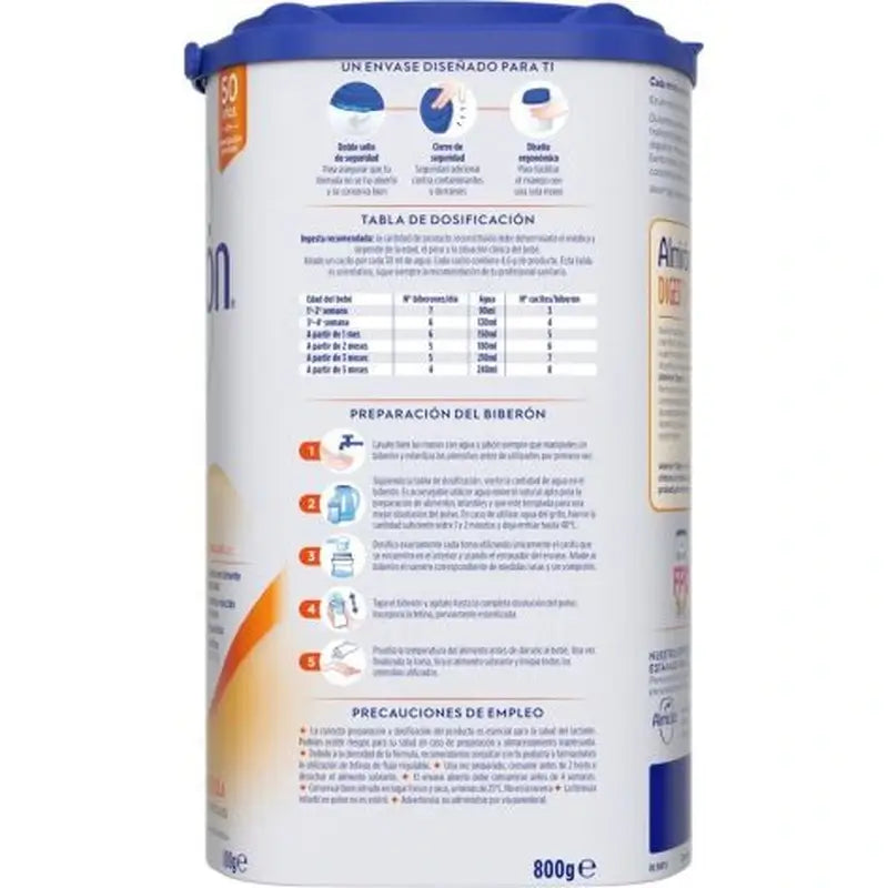 Almirón Advance Digest 1, 4 X 800 grammes