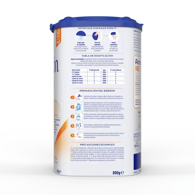 Almirón Advance Digest 1, 800 grammes