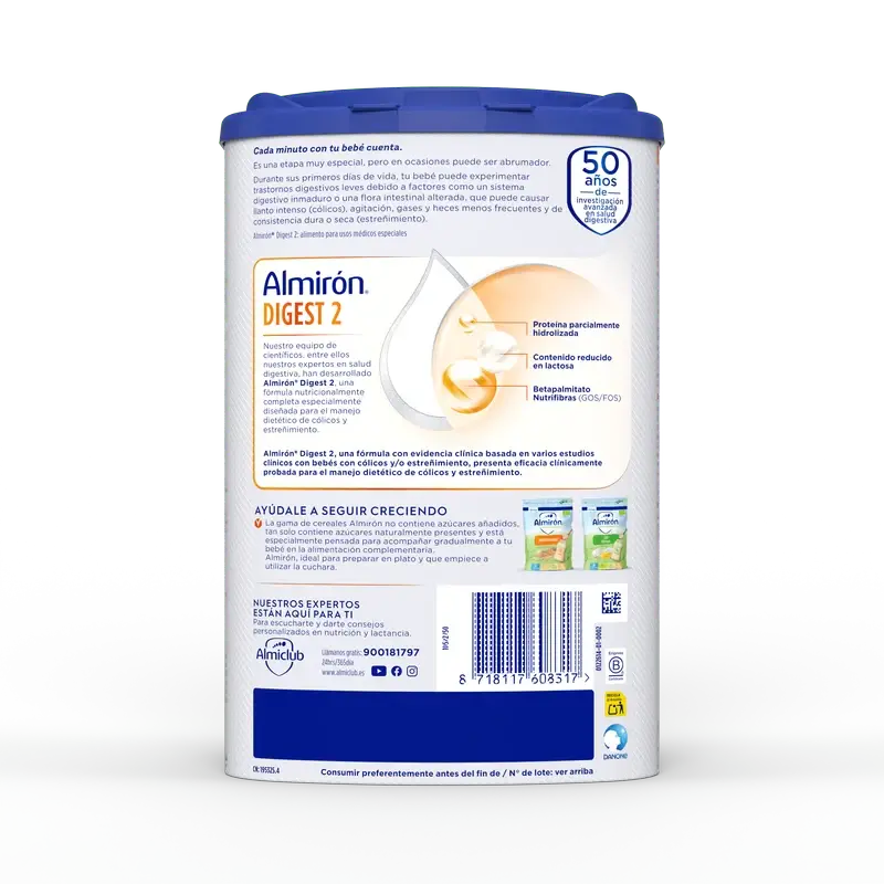 Almirón Advance Digest 2, 800 grammes