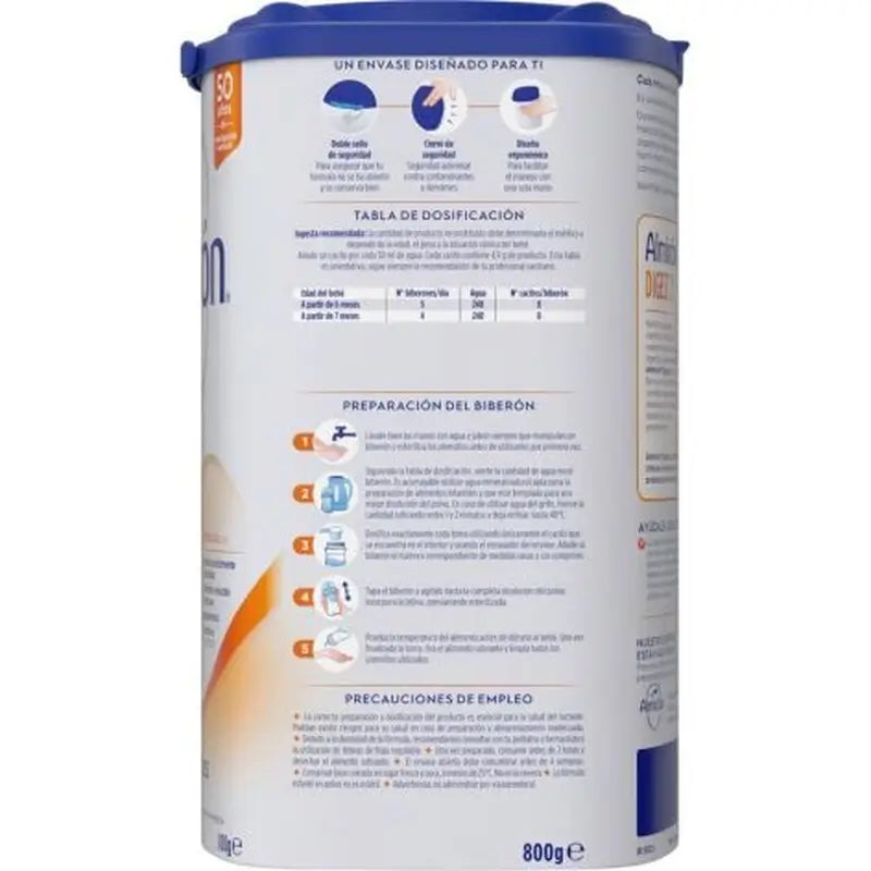 Almirón Advance Digest 2, 8 X 800 grammes