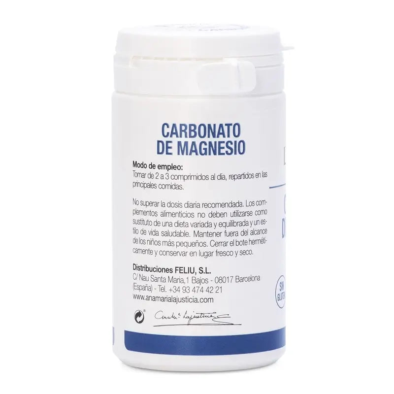 Ana Maria Lajusticia Carbonate de magnésium, 75 comprimés