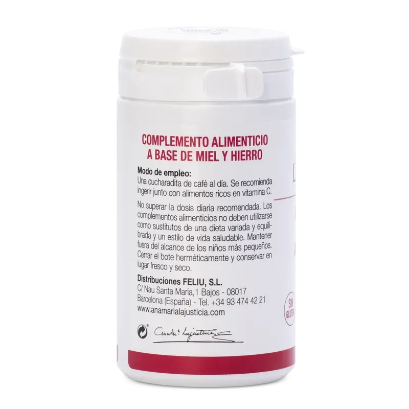 Ana Maria Lajusticia Fer au miel, 135 g
