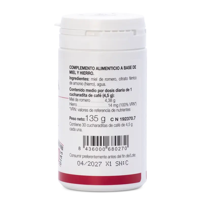 Ana Maria Lajusticia Fer au miel, 135 g