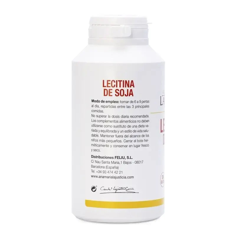 Ana Maria LaJusticia Lécithine de soja, 300 perles