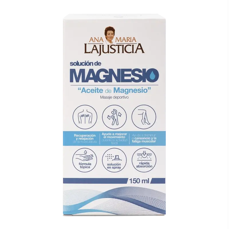 Huile de magnésium Ana Maria Lajusticia, 150 ml