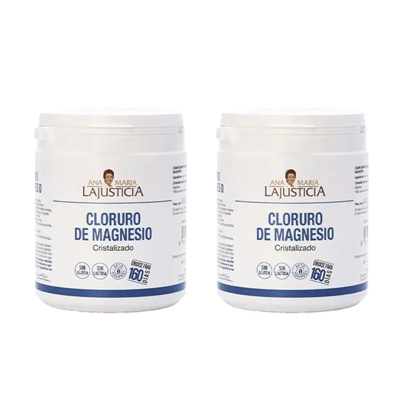 Ana Maria Lajusticia Chlorure de magnésium cristallisé, 2x400 g