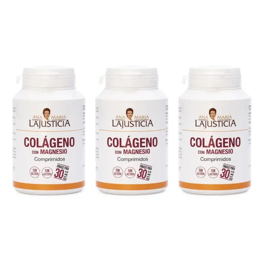 Ana Maria Lajusticia Collagen with Magnesium, 3x180 comprimés
