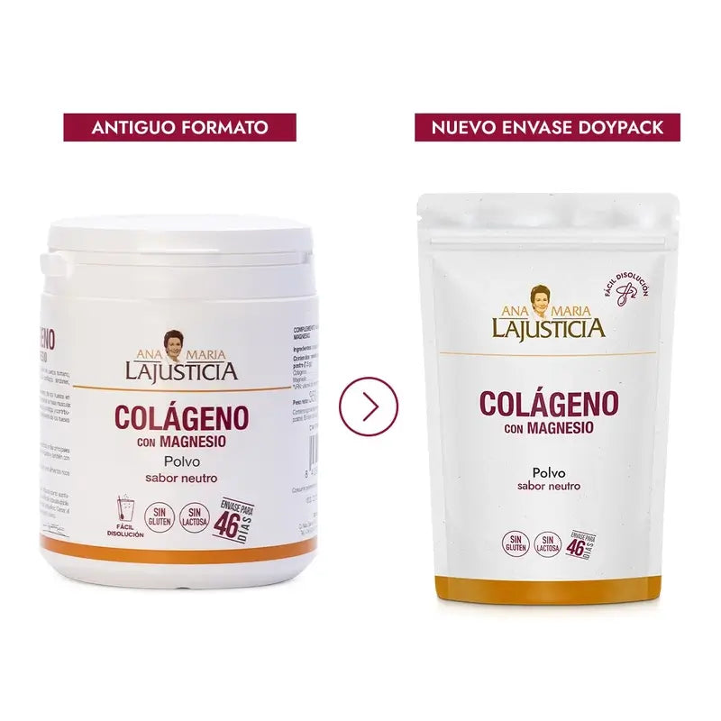 Ana Maria Lajusticia Collagen With Magnesium Doypack , 350 grammes