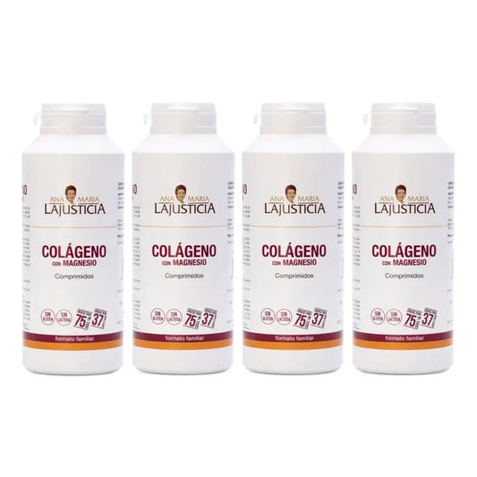 Ana Maria Lajusticia Collagen with Magnesium, Pack 4 x 450 comprimés