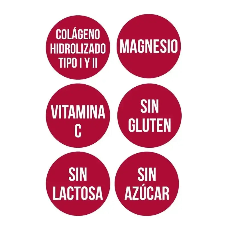 Ana Maria Lajusticia Collagen With Magnesium + Vit.C Strawberry Flavour Doypack , 3x350 grams