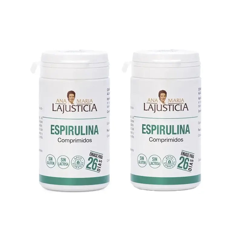 Ana Maria Lajusticia Spiruline, 2x160 comprimés