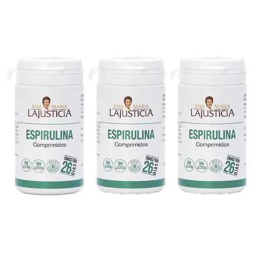 Ana Maria Lajusticia Spiruline, 3x160 comprimés