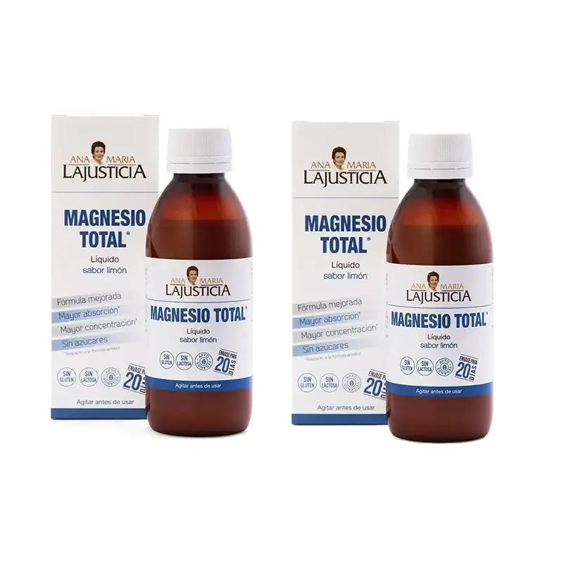 Ana Maria Lajusticia Magnesio Total goût citron, 2x200 ml