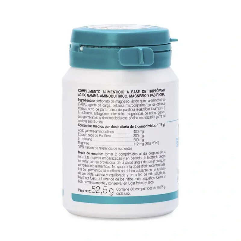 Ana Maria Lajusticia Tryptophane avec GABA + Plasifora et Magnésium, 60 comprimés