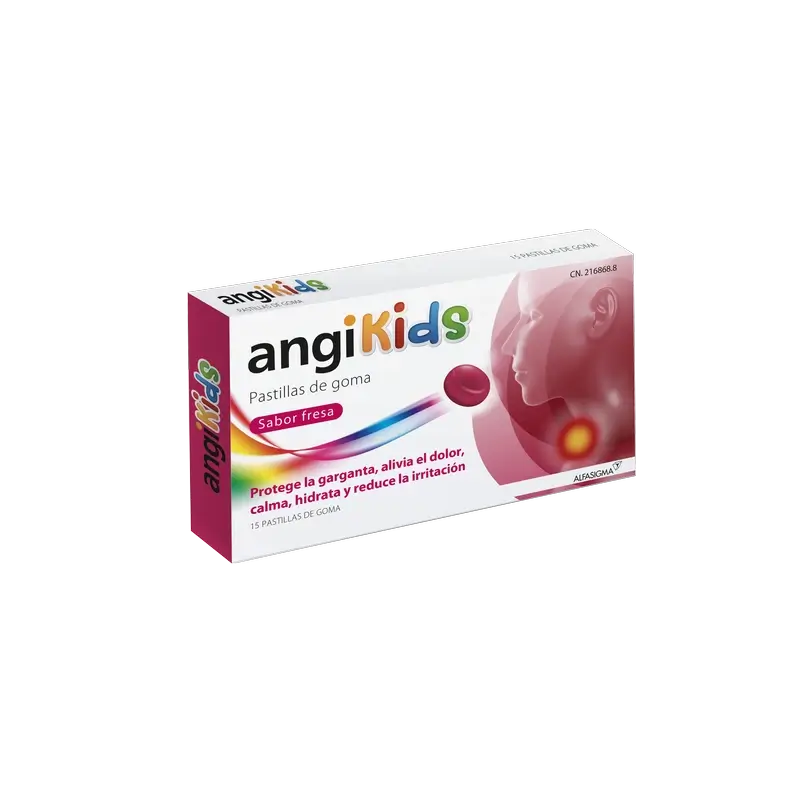 Angikids Fraise 15 gommes
