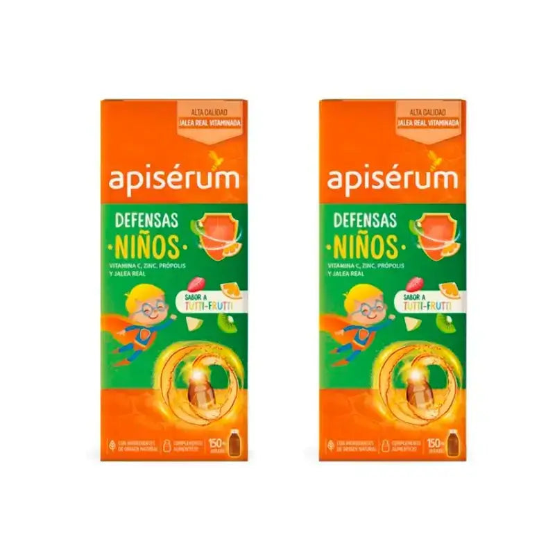 ApiSérum Duplo Défenses Enfants - Gelée Royale 2 x 150ml