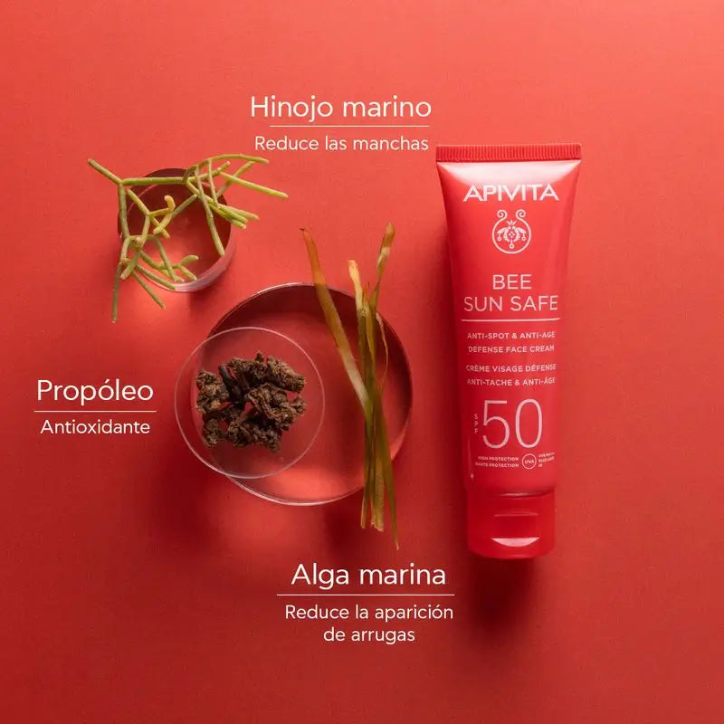 Apivita Crème anti-âge et anti-imperfections Spf50