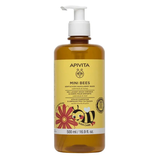 APIVITA Shampooing Gel doux pour enfants, 500 ml