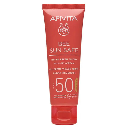 APIVITA Hydra Fresh Gel-Cream SPF 50 with Colour 50 ml