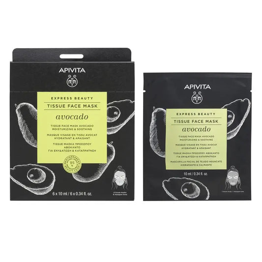 APIVITA Express Beauty Masque Hydratant Apaisant à l'Avocat