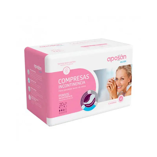 Aposan Incontinence Pads 20 units