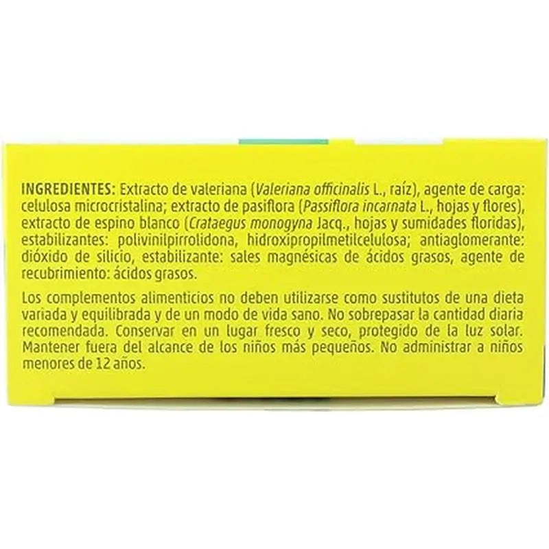 Aquilea Enrelax Forte 500 mg Valériane + Aubépine + Passiflore, 30 comprimés