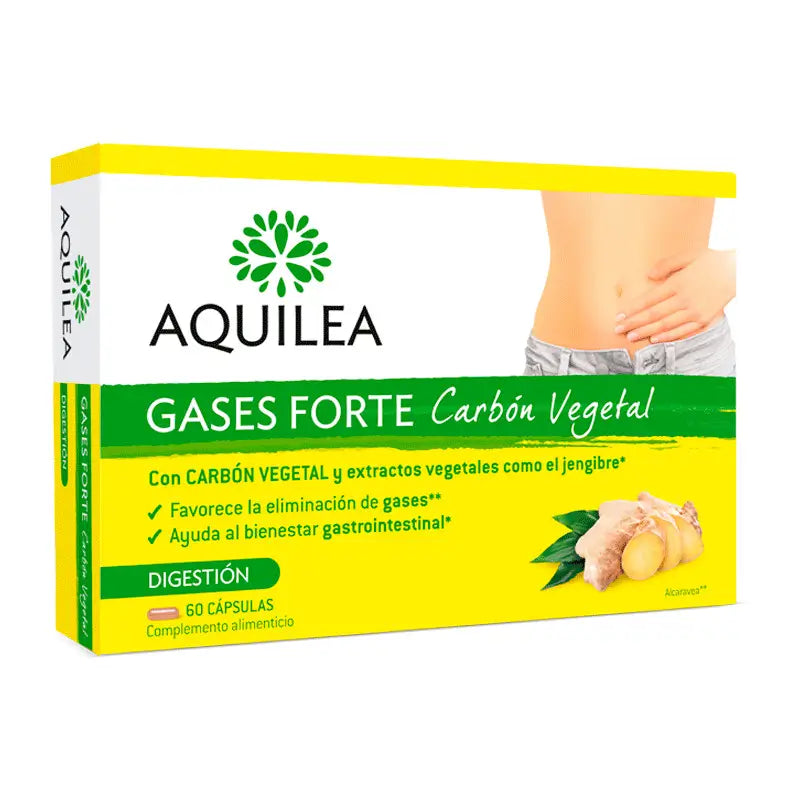 Aquilea Gases Forte Vegetable Carbon, 60 capsules