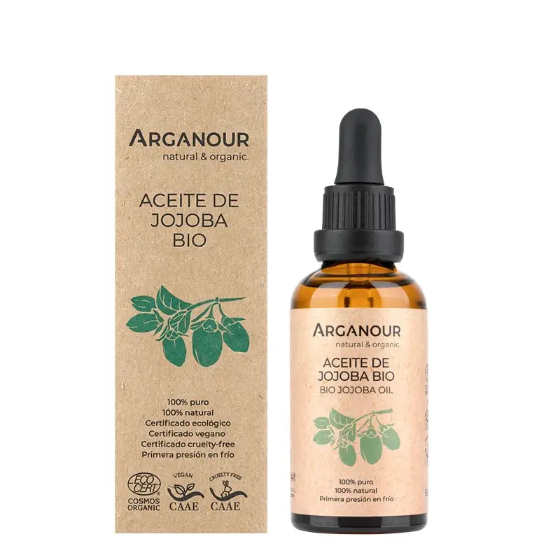 Arganour Huile Végétale Huile de Jojoba, 50 Ml
