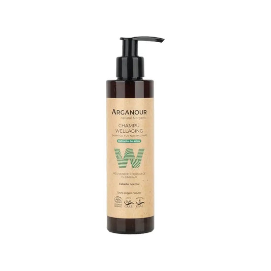 Arganour Hair Wellaging Shampooing sans sulfate, 200 Ml