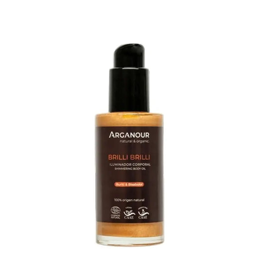 Arganour Body Brilli Brilli - Eclaircissant naturel pour le corps, 100 Ml