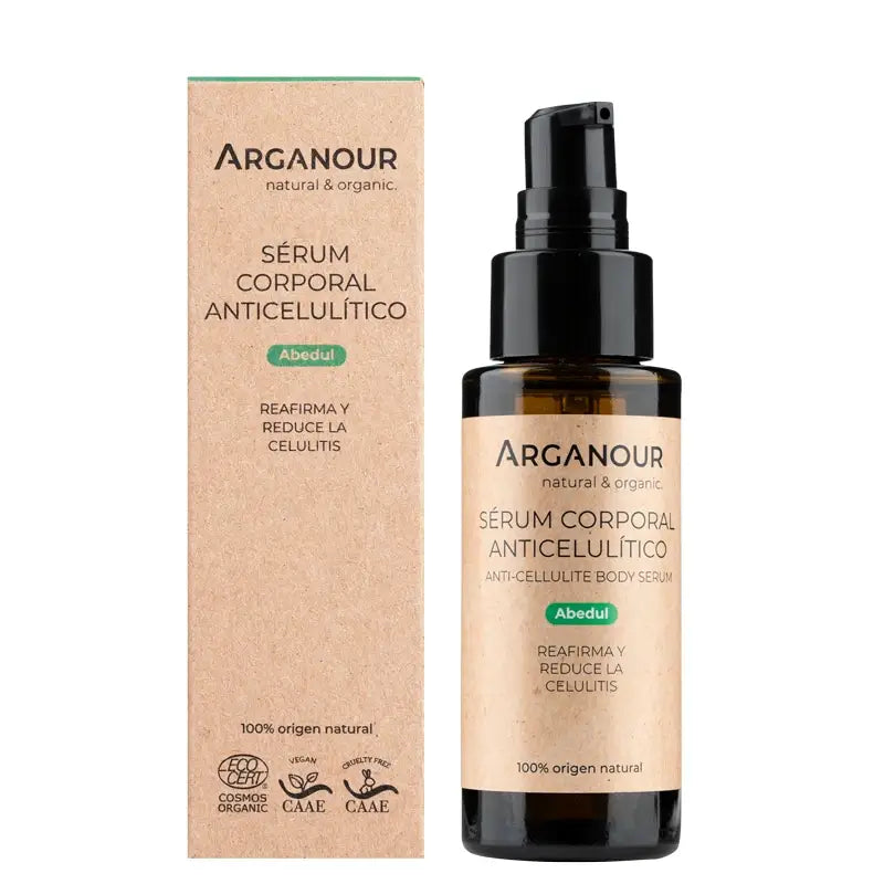 Arganour Sérum Corporel Traitement Anti-Cellulite au Bouleau, 50 Ml