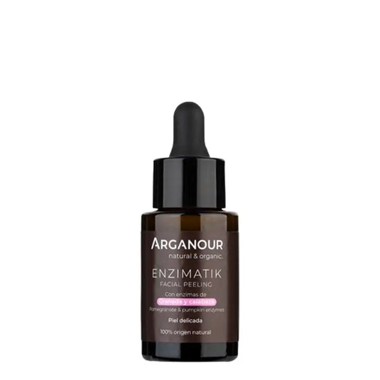 Arganour Facial Enzimatik - Peeling facial aux enzymes de grenade et de citrouille, 30 ml