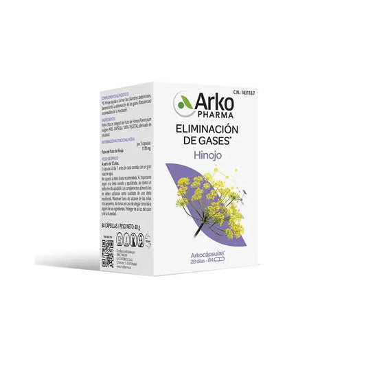 Arkopharma Arkocápsulas Fenouil, 84 Capsules