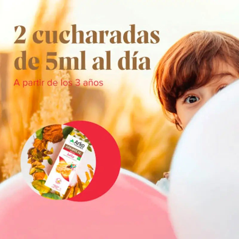 Arkopharma Arkoreal Gelée Royale Sirop Apetit Junior, 150 ml